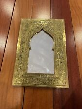 Specchio marocchino oro da