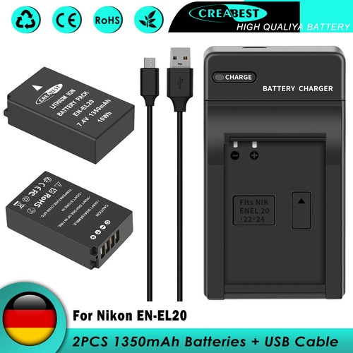 El20 el20a batteria - en-el20, en-el20a