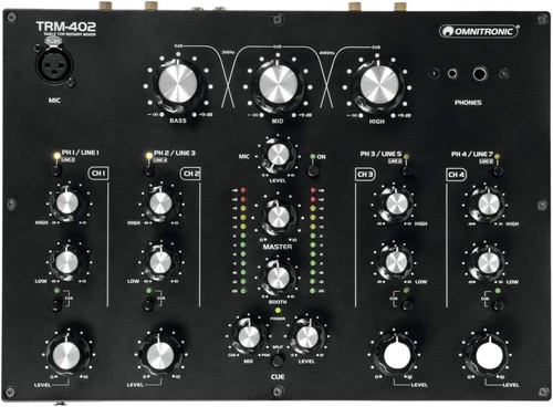 Omnitronic trm 402 mixer - omnitronic, dj