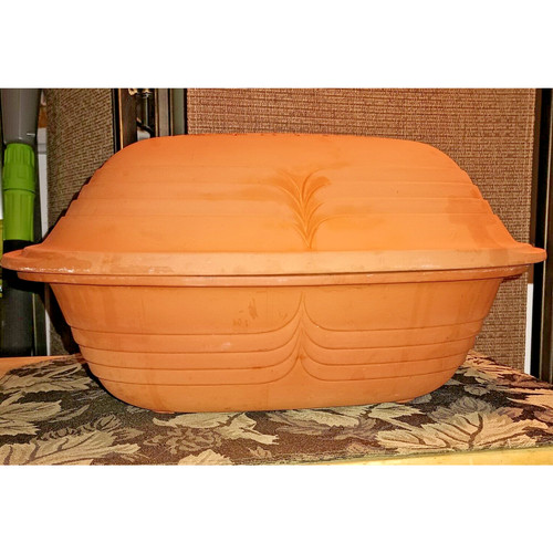 Romertopf terra cotta - terra, argilla