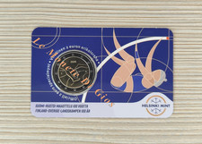 FINLANDIA 2025 GIOCHI OLIMPICI FI COINCARD MONETA COMMEMORATIVA 2 EURO FDC BU