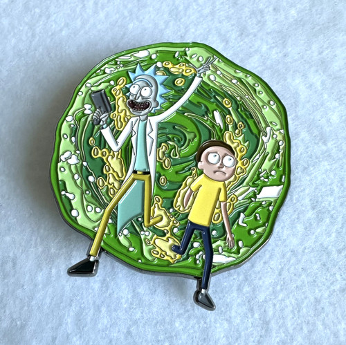 Rick and morty portale verde - and,