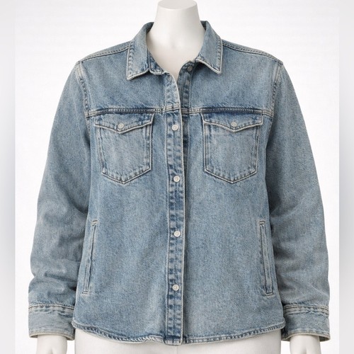 Giacca camicia denim - , blu