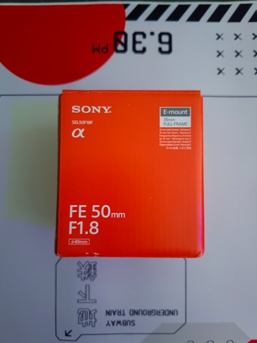 Sony sel50f18f obiettivo - sony,