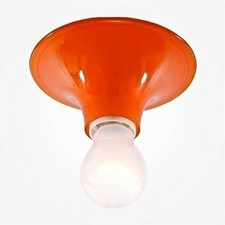applique ARTEMIDE mod. Teti lampada parete soffitto Design Magistretti Arancione