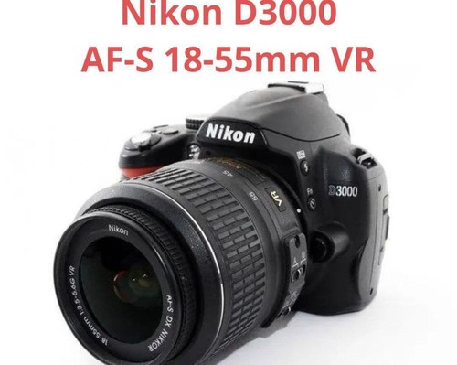 Nikon d3000 fotocamera dslr - fotocamera,