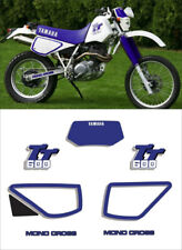 KIT Adesivi Yamaha TT 600 59x Livrea BLU stickers decals tt600 36a cross enduro