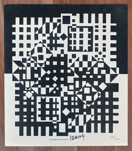 Victor vasarely serigrafia - victor,