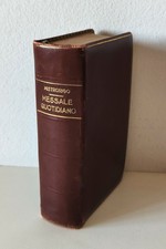 Messale Romano Quotidiano latino-italiano. Sac. MISTRORIGO 1948  Ediz. Favero