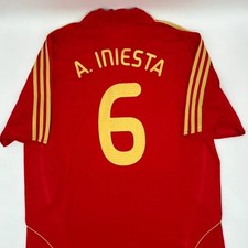 Maglia calcio Iniesta #6