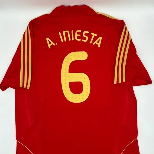 Maglia calcio iniesta - calcio, #6