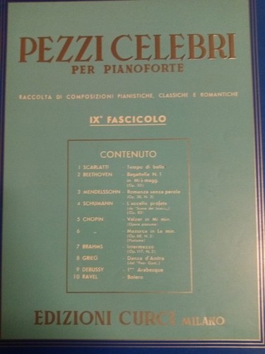 Aavv pezzi celebri per - aavv,
