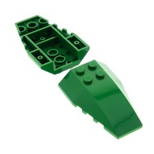 2x mattoncini Lego cuneo 6x4