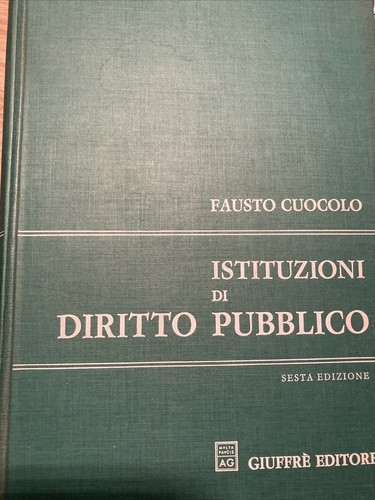 Istituzioni diritto - di,