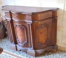 Mobile da ingresso vintage in legno