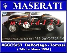 1954 - MASERATI A6GCS SPORT