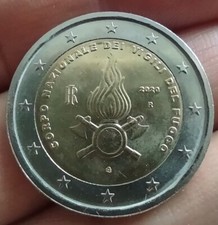 MONETA COMMEMORATIVA 2020 ITALIA 2 EURO FDC VIGILI DEL FUOCO