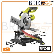 Troncatrice Radiale Ryobi 18V Per Legno R18MS216 disco216mm c/Laser - Solo Corpo