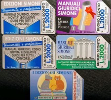 Schede Telefoniche Sip G 253/254/268/269/291/ "Edizione Simone - Napoli"