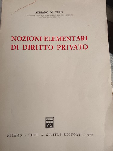 Nozioni elementari diritto - nozioni,