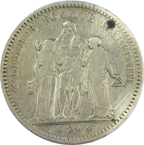 Francia moneta 5 franchi - francia,, da