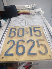 targa motobi catria 175 cc x uso colezzionismo