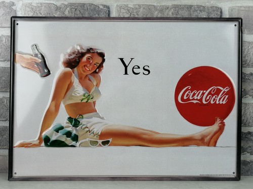 Coca cola yes - insegna,