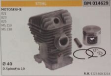 11230201214 CILINDRO E PISTONE COMPLETO MOTOSEGA STIHL 021 023 025 MS210 Ø 40