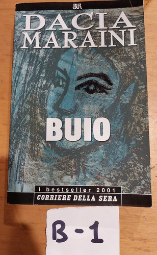 Libro romanzo buio - buio, dacia
