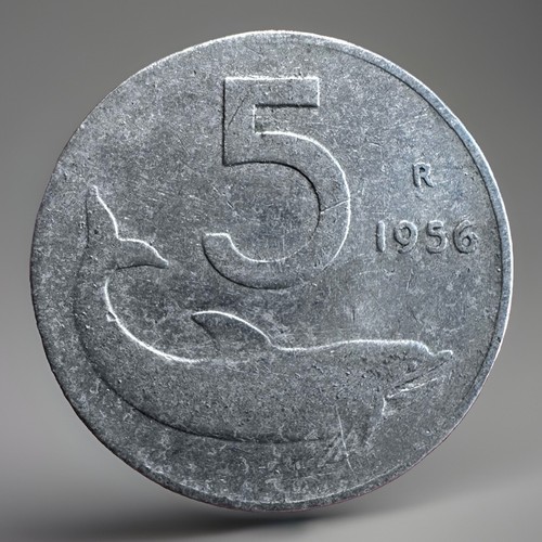 Lire 1956 repubblica - 5,