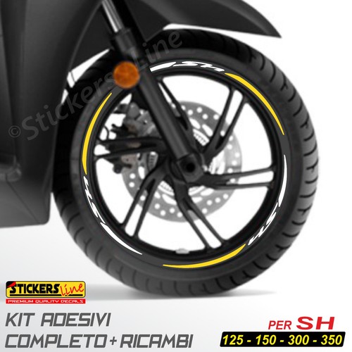 Adesivi cerchi per honda - adesivi,