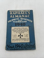 Raphael's Almanac 1940