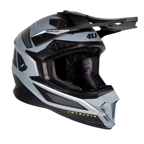 Casco cross ufo intrepid nero - casco,