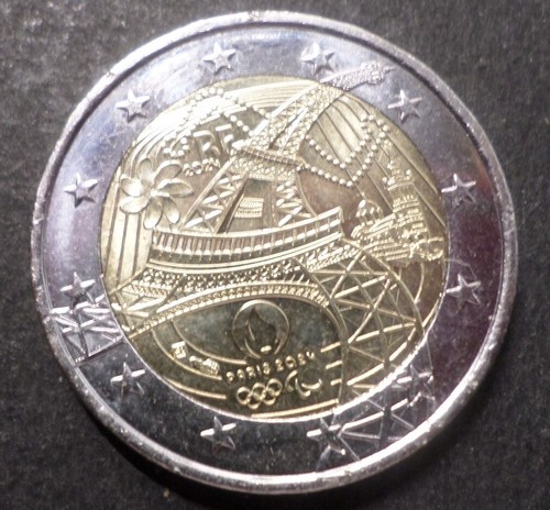 Francia moneta euro 2024 - moneta,