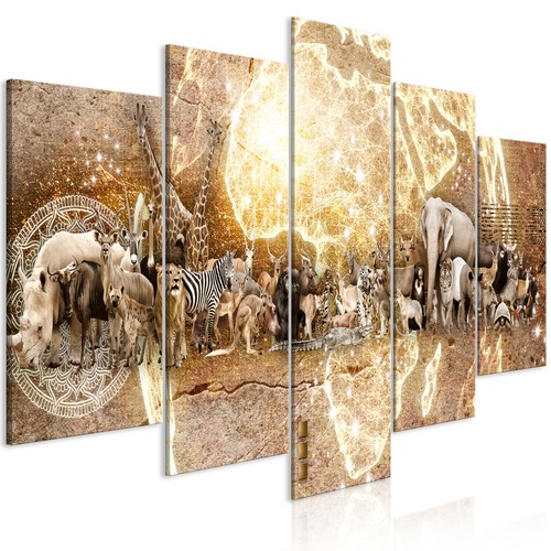 Animalei africa oro quadro - animalei,