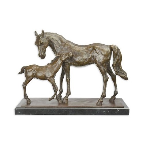 Grande scultura bronzo - in,
