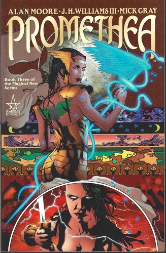 Promethea book graphic - promethea, novel