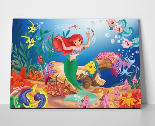 Poster tela sirenetta - o,