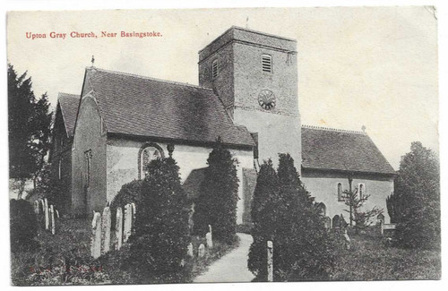 Postcard upper gray church - upper,