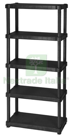 1pz scaffale resina ripiani - 1pz, 5