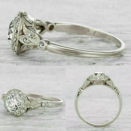 Anello art decò taglio - anello,