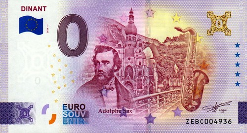 Banconota zero euro - zero, 0
