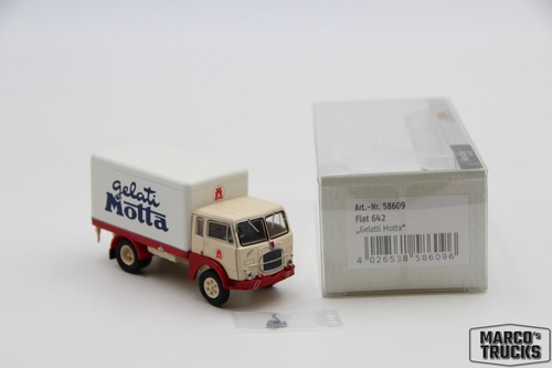 Brekina fiat 642 gelati - fiat, "gelati