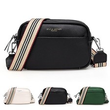 Borsa a mano donna tracolla in pelle crossbody bag con tracolla larga viaggio
