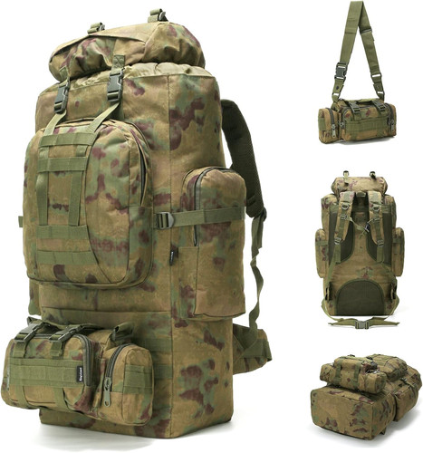 Zaino molle 100l campeggio - 100l,