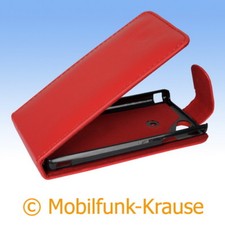 Custodia flip astuccio custodia cellulare custodia per LG P700 Optimus L7 (rosso)