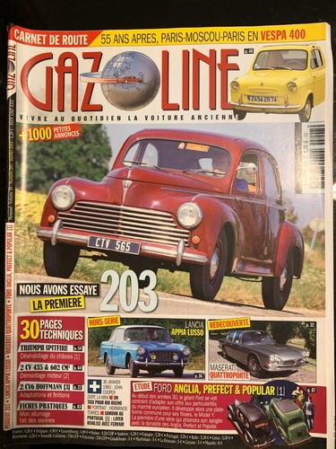 Gazoline 207 essai - n°207;, 203/
