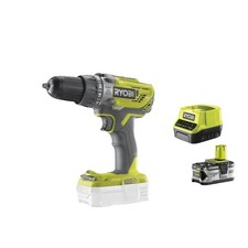 Ryobi R18PD3-0 Trapano Avvitatore Percussione Batteria 18V 50Nm Kit 4.0 Ah