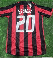 Maglia MILAN 04/05 SEEDORF 20 Adidas MERIVA Champions RARA Vintage M/L