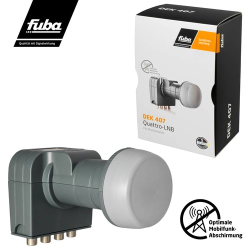 Fuba dek 407 quattro lnb - fuba,